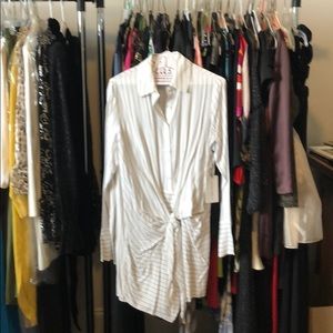 NWT Oxford wrap dress